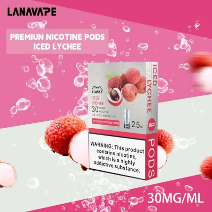 荔枝｜Lana電子菸煙彈 水果風味 可單色發光 2.5ml×3枚 #嚴選正貨#
