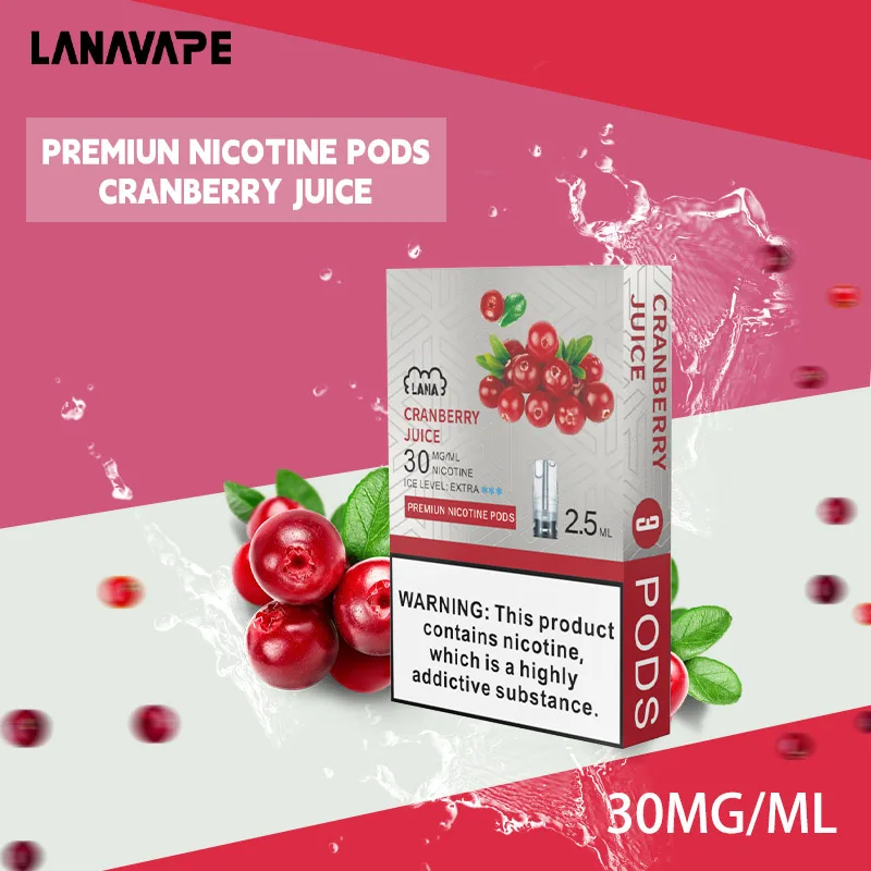 曼越莓|Lana煙彈 透明設計 2.5ml×3枚入 適配一代主機 #限時優惠#