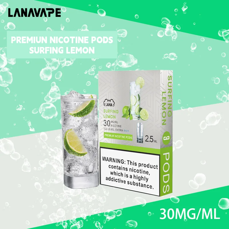 清爽雪碧|Lala煙蛋 替換式霧化煙彈 兼容各式一代煙機 #驚喜特價#