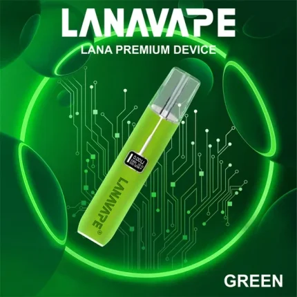 橄欖綠｜Lana煙桿 皮革電子煙主機 智能煙機 通用一代煙彈 #限時下殺#