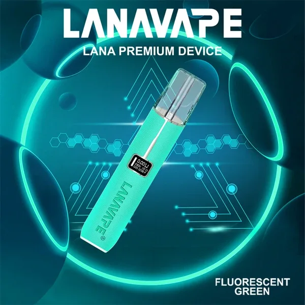 蒂芬妮藍｜Lana皮革主機 新款拉納霧化煙桿 通用一代煙彈 #台灣正品#